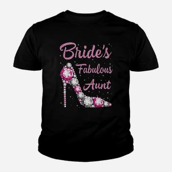 Brides Fabulous Aunt Happy Wedding Marry Vintage Kid T-Shirt - Seseable