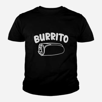 Burrito Taco Taquito Mexican Food Family Matching Outfits Kid T-Shirt - Seseable