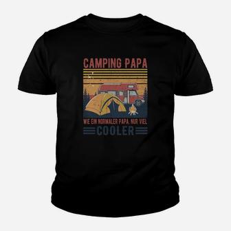 Camping Vater Wie Ein Regulärer Vater Aber Kühleres De Kinder T-Shirt - Seseable