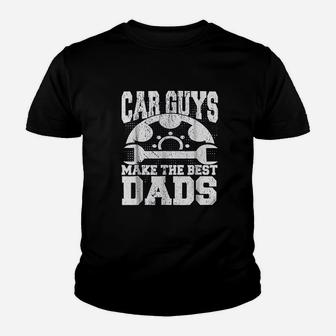 Car Guys Make The Best Dads Fathers Day Kid T-Shirt - Seseable