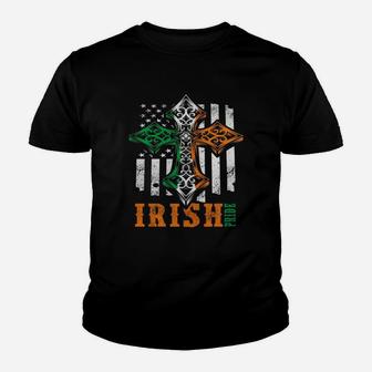 Celtic Cross - Irish Pride T-shirt Kid T-Shirt - Seseable