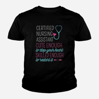 Certified Nursing Assistant Nurse Healthcare Profession Gift Kid T-Shirt - Seseable