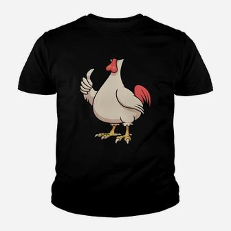 Chicken Costume T-shirt For Halloween Rooster Animal Cosplay Kid T-Shirt - Seseable