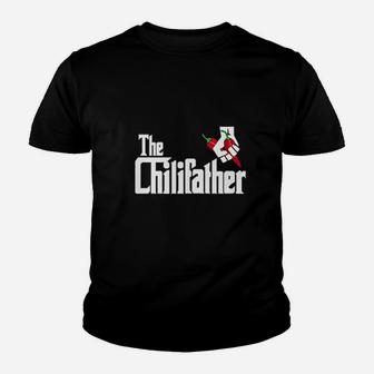 Chili Father Funny Bbq Football Chili Cook Off Kid T-Shirt - Seseable