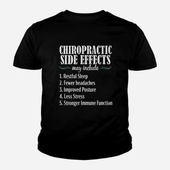 Chiropractor Chiropractic Funny Effects Spine Kid T-Shirt - Seseable