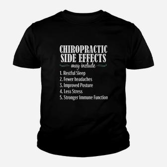 Chiropractor Chiropractic Funny Effects Spine Novelty Gift Kid T-Shirt - Seseable