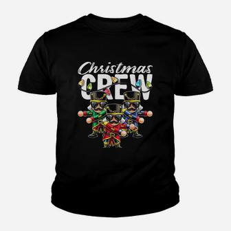 Christmas Crew Flossing Nutcracker Christmas Gift Kid T-Shirt - Seseable