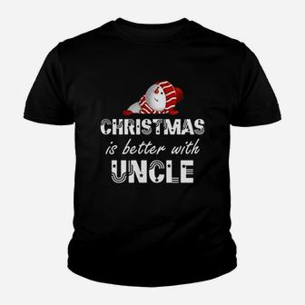 Christmas Is Better With Uncle Kid T-Shirt - Seseable