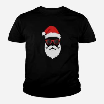 Christmas Santa Beard Head Face Costume Kid T-Shirt - Seseable