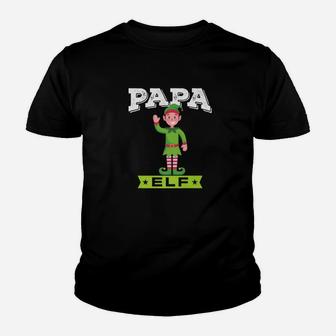 Christmas Shirts Papa Elf S Dad Men Father Holiday Gifts Kid T-Shirt - Seseable