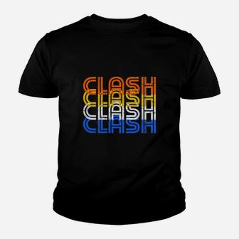 Clash Vintage Retro Text - Clash On Shirts Kid T-Shirt - Seseable