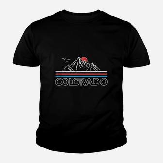 Colorado Mountains Colorado Retro Vintage Classic 80s Kid T-Shirt - Seseable