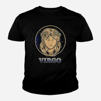 Constellation Horoscope Ascendant Zodiac Virgo Kid T-Shirt - Seseable