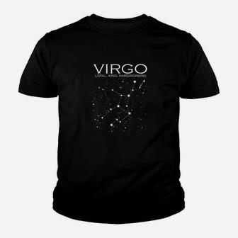 Constellation Quote Virgo Zodiac Design Horoscope Gift Kid T-Shirt - Seseable