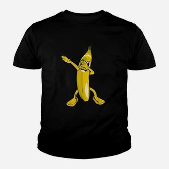 Cool Dab Banana Is Dabbing Cute Dab Fruit Lover Gift Kid T-Shirt - Seseable