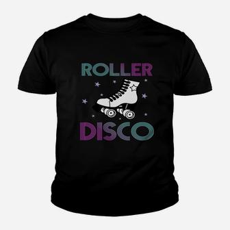 Cool Vintage Roller Disco Retro 70s And 80s Party Kid T-Shirt - Seseable