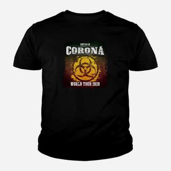 Corona World Tour 2020 Kinder T-Shirt - Seseable