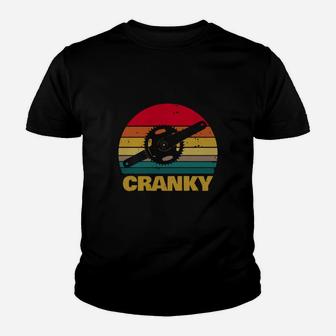 Cranky Bicycle Vintage Kid T-Shirt - Seseable