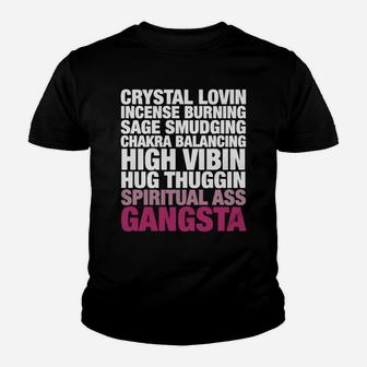 Crystal Lovin Incense Burning Sage Smudging Chakra T-shirt Kid T-Shirt - Seseable