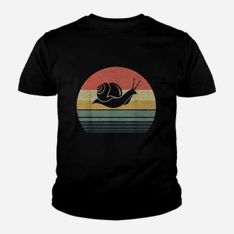 Custom Snail Vintage Animal Lover Kid T-Shirt - Seseable