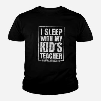 Customised Perfection Ladies I Sleep With My Kids Kid T-Shirt - Seseable