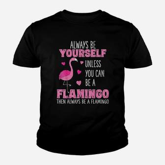 Cute Funny Flamingo Gifts For Girls Women Kids Kid T-Shirt - Seseable
