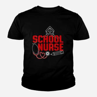 Cute School Nurse Appreciation, funny nursing gifts Kid T-Shirt - Seseable