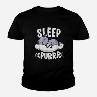 Cute Sleep For Women Cat Nap Queen Sleep Kid T-Shirt - Seseable