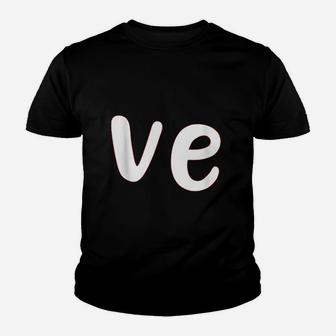 Cute Valentines Day Matching Couple Outfit Gift Love Kid T-Shirt - Seseable