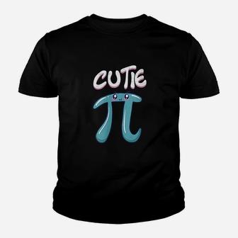 Cutie Pi Funny Nerd Gift For Math Geeks Pi Day Design Youth T-shirt - Seseable