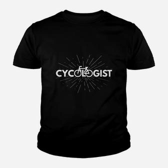 Cyclists Cycologist Kid T-Shirt - Seseable