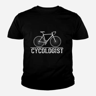 Cycologist Bike Cycling Bicycle Cyclist Christmas Kid T-Shirt - Seseable