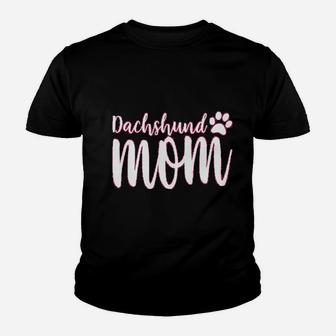 Dachshund Mom Dog Kid T-Shirt - Seseable