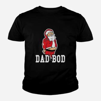 Dad Bod Funny Christmas Santa Suit Kid T-Shirt - Seseable