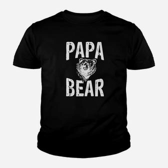 Dad Life Shirts Papa Bear S Hunting Father Holiday Gifts Kid T-Shirt - Seseable
