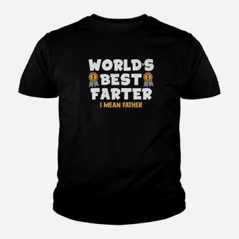 Dad Life Shirts Worlds Best Farter S Funny Men Papa Gift Kid T-Shirt - Seseable