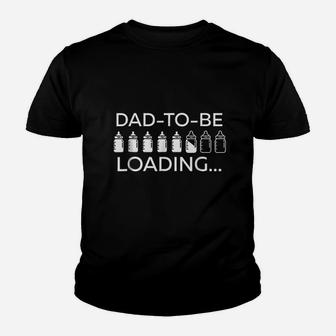 Dad To Be Loading Expecting Father Funny Kid T-Shirt - Seseable