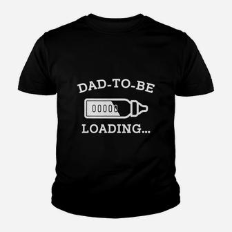 Dad-to-be Loading First Time Father T Shirt Kid T-Shirt - Seseable