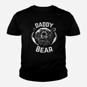 Daddy Bear Papa Bear For Men Fathers Day New Papa Daddy Kid T-Shirt - Seseable