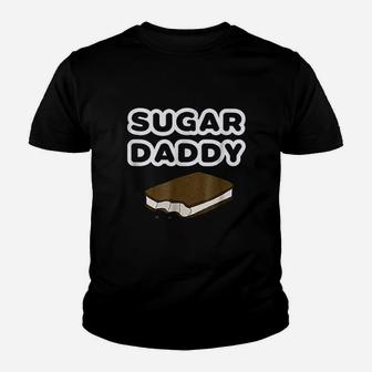 Daddy Fun Fathers Day Ice Cream Kid T-Shirt - Seseable