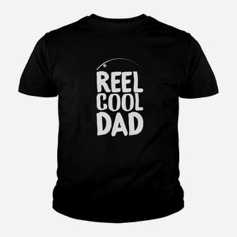 Daddy Life Shirts Reel Cool Dad S Fishing Father Men Gift Kid T-Shirt - Seseable