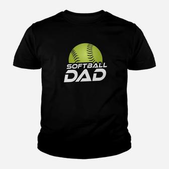 Daddy Life Shirts Softball Dad S Sports Father Men Gifts Kid T-Shirt - Seseable