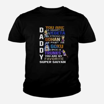 Daddy You Are My Favourite Super Saiyan Kid T-Shirt - Seseable