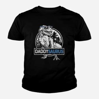 Daddysaurus, dad birthday gifts Kid T-Shirt - Seseable