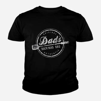 Dads Backyard Bbq Grilling Cute Fathers Day Gift Kid T-Shirt - Seseable