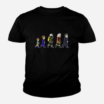 Das Neue Feuerwehr Evolutions  Kinder T-Shirt - Seseable