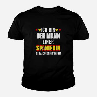 Der Mann Einer Spanierin Kinder T-Shirt - Seseable