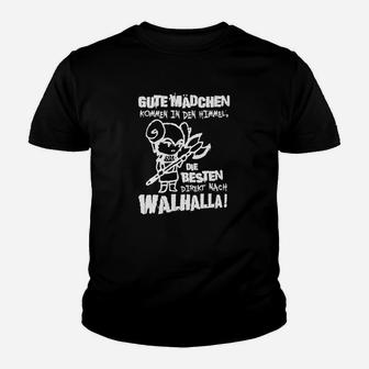 Die Besten Kommen Nach Walhalla Kinder T-Shirt - Seseable