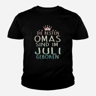 Die Bester Mutter Sind Im Juli Georen Kinder T-Shirt - Seseable