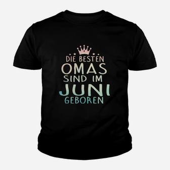 Die Bester Mutter Sind Im Juni Georen Kinder T-Shirt - Seseable